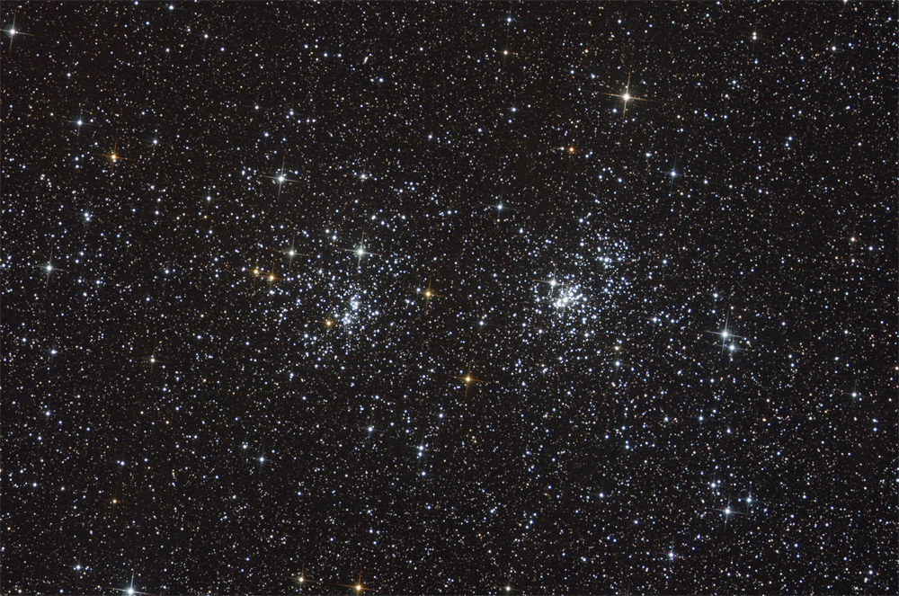 NGC 869 & NGC 884: A Double Open Cluster