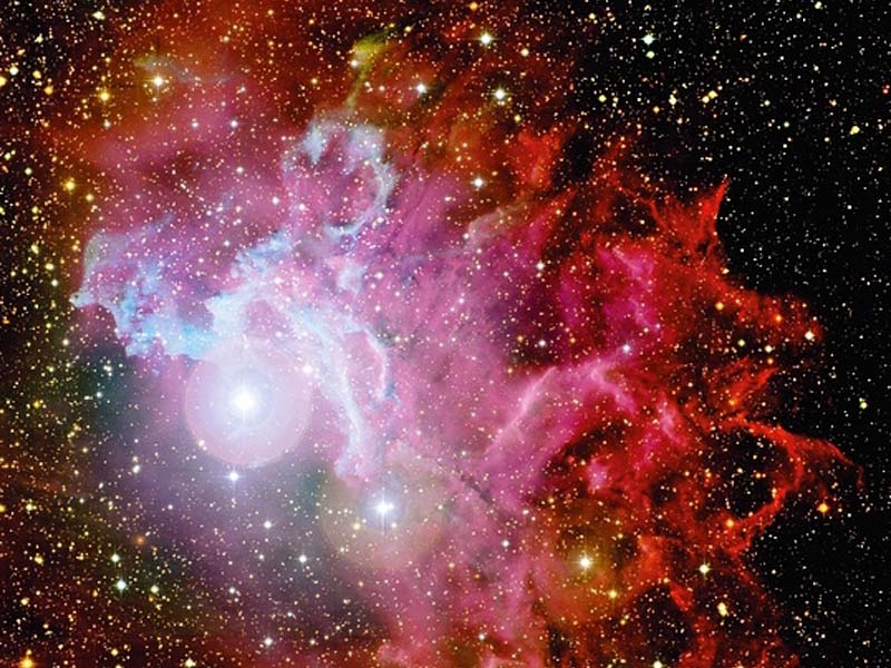The Flaming Star Nebula from CFHT