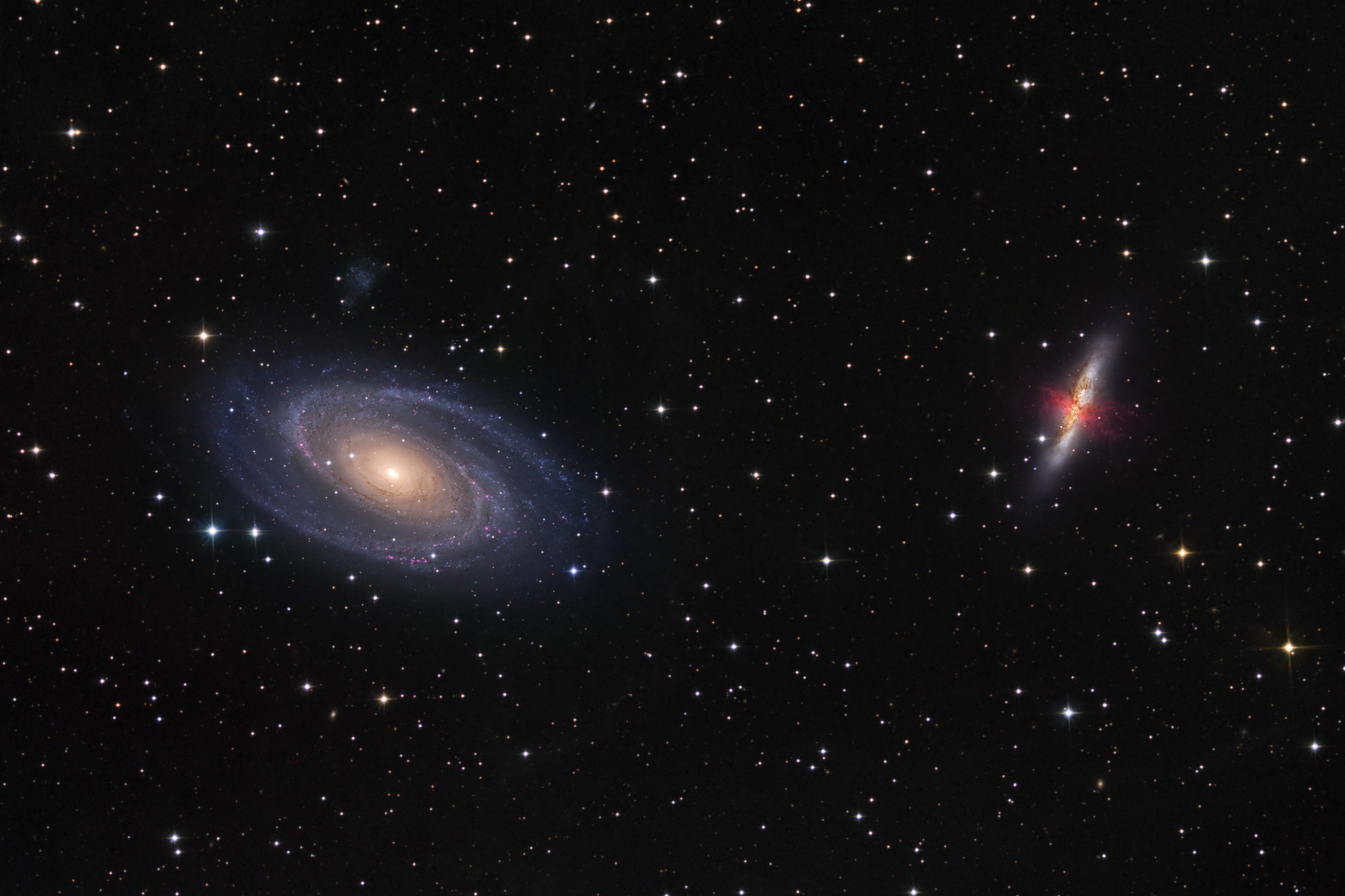 Galaxy Wars: M81 versus M82