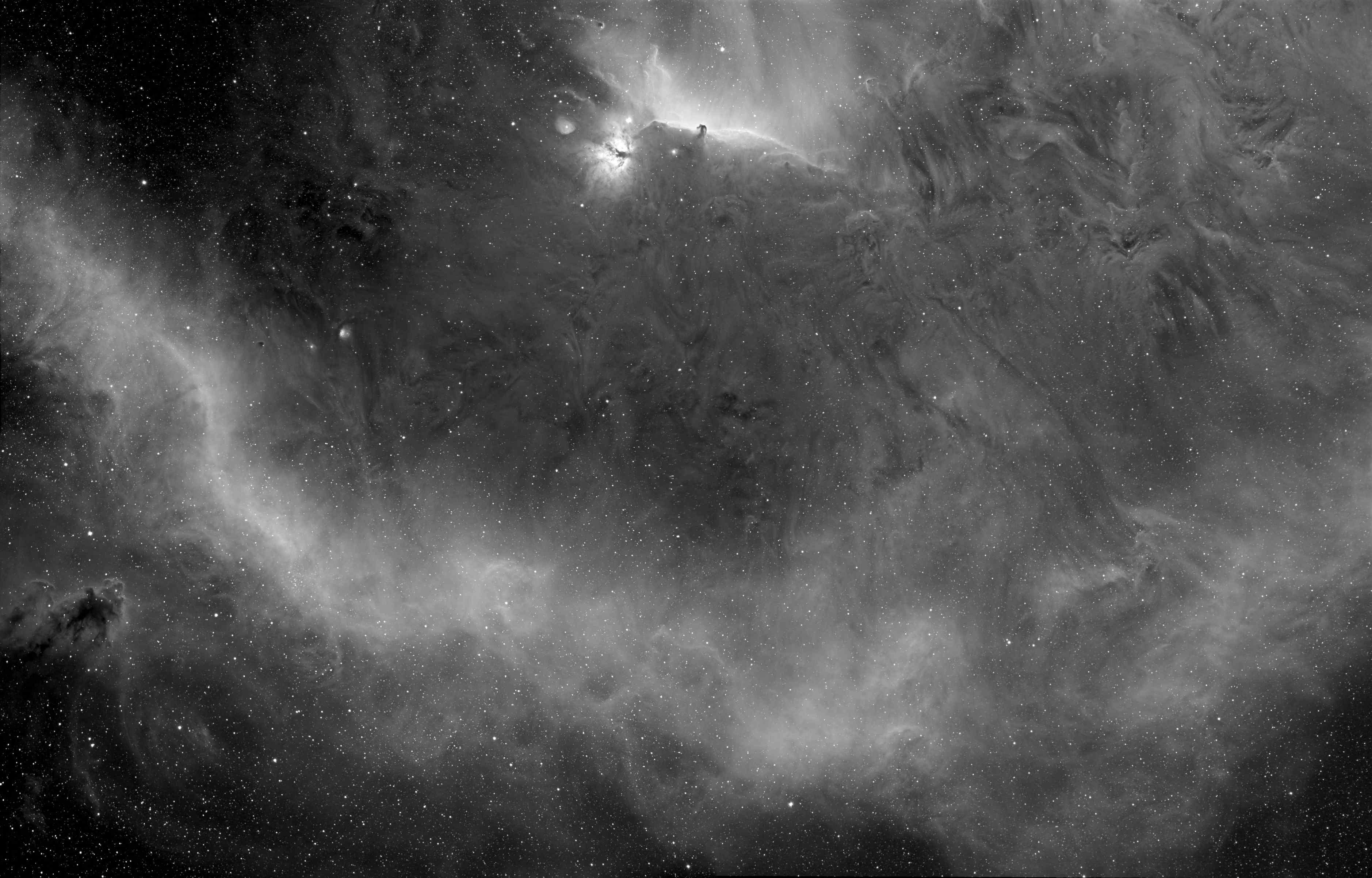 Barnard's Loop around the Horsehead Nebula