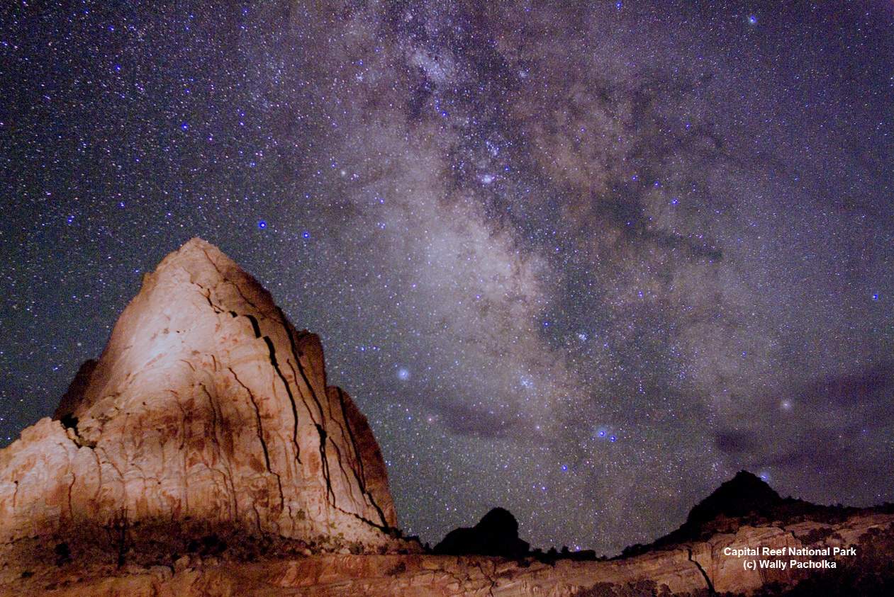 The Milky Way over Utah