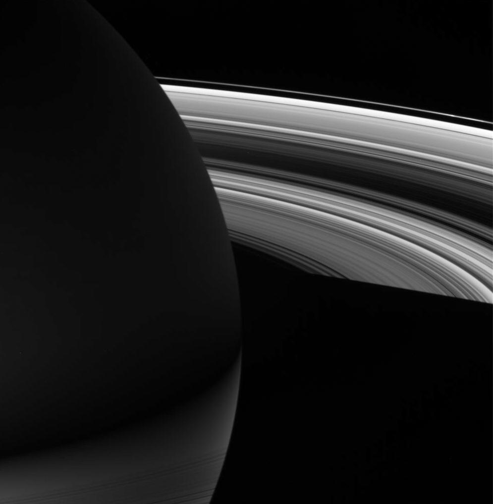 Saturn at Night