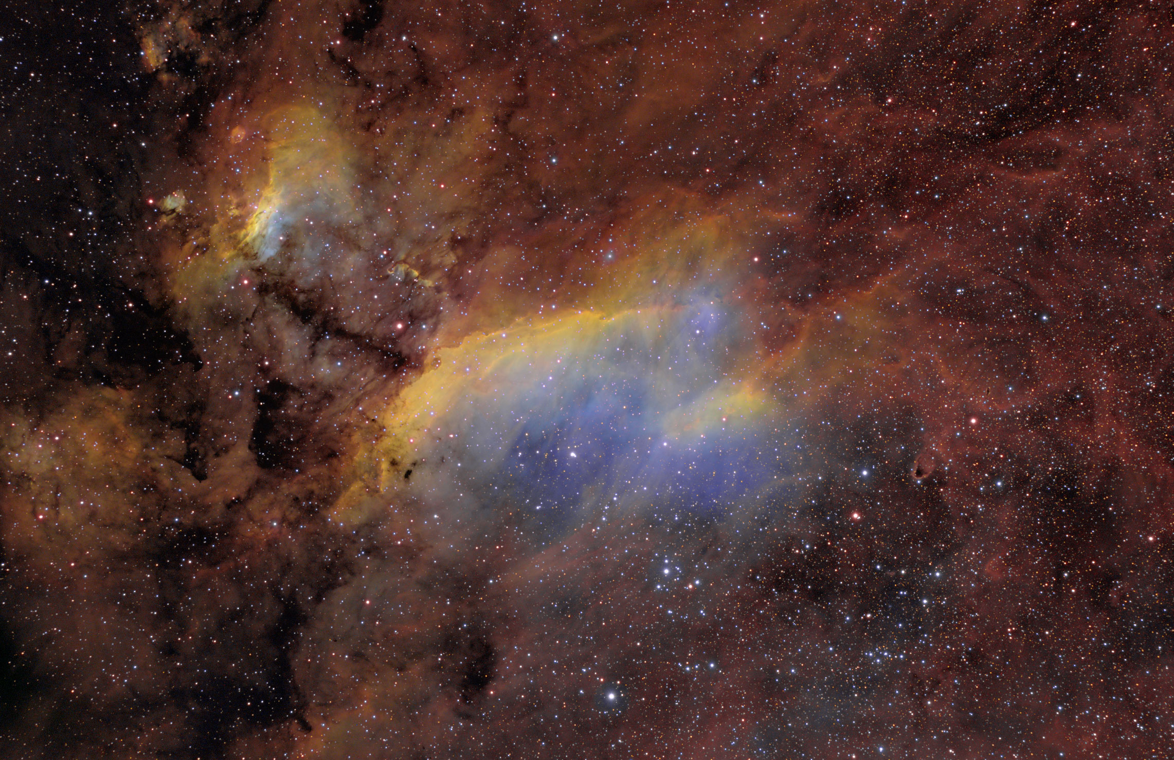 IC 4628: The Prawn Nebula