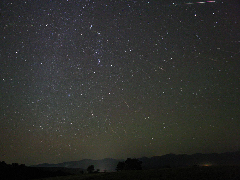 Orionid Meteors Over Turkey