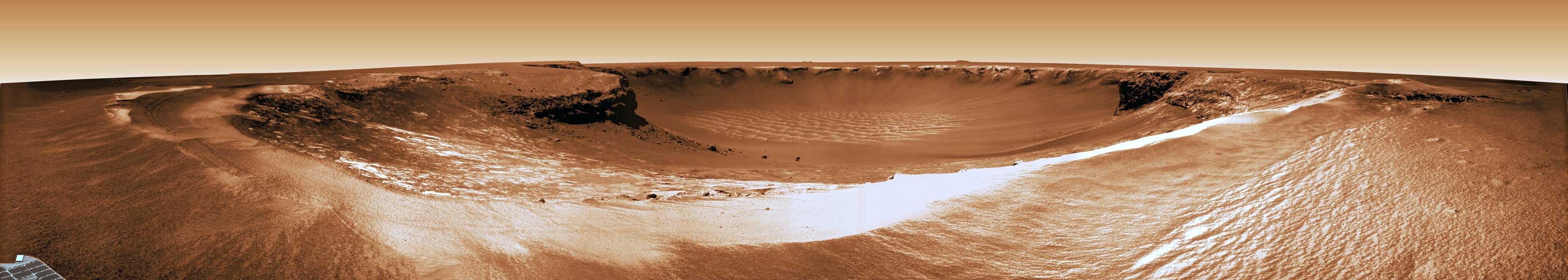 Victoria Crater on Mars