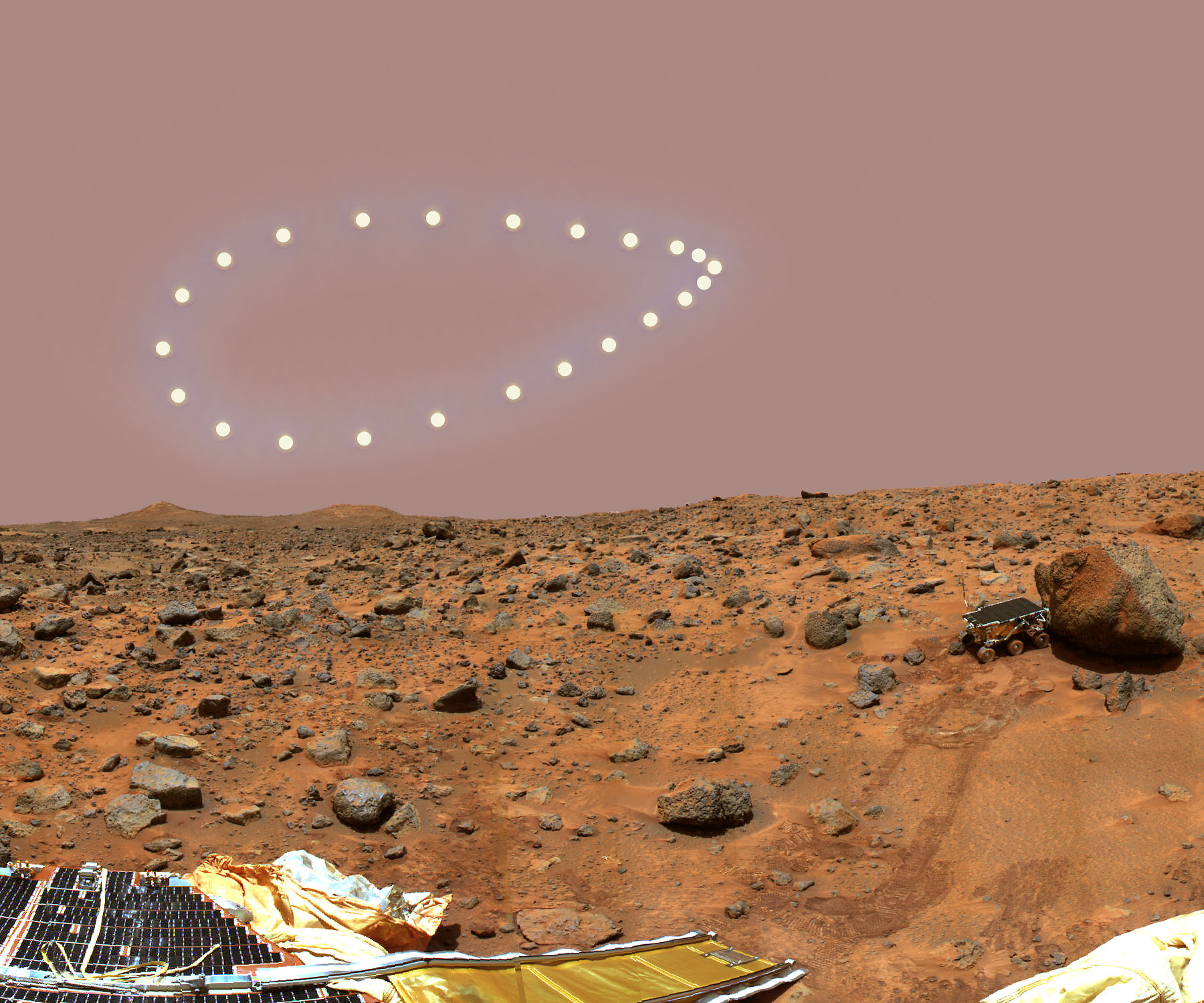 Martian Analemma