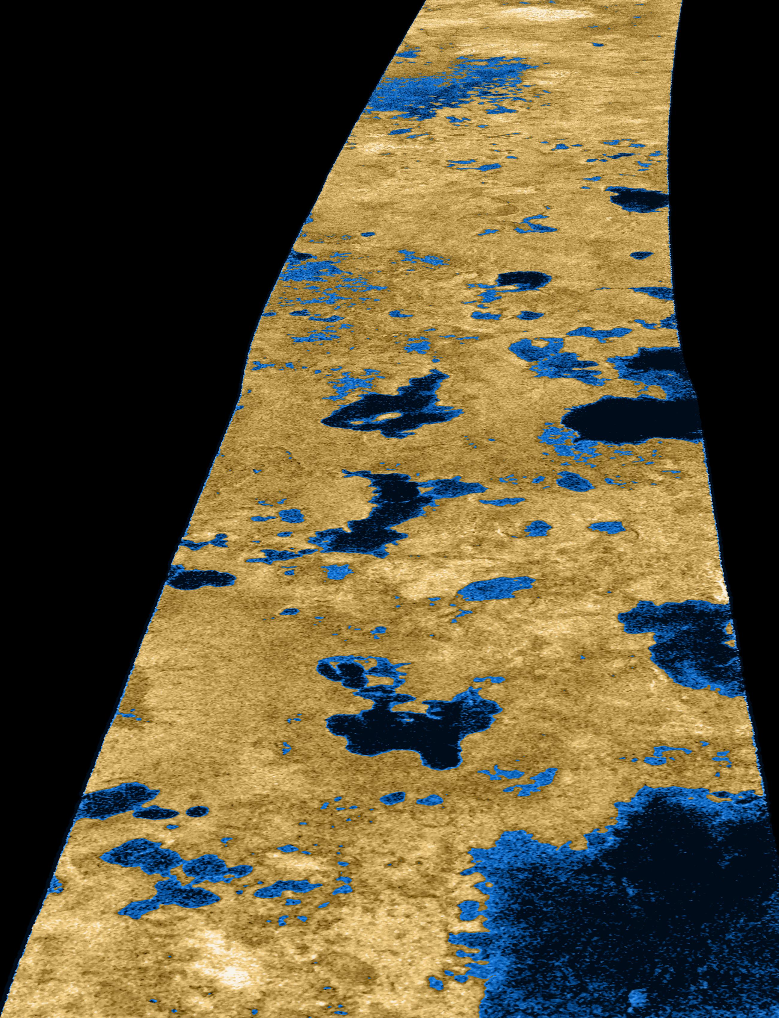Liquid Lakes on Saturn's Titan