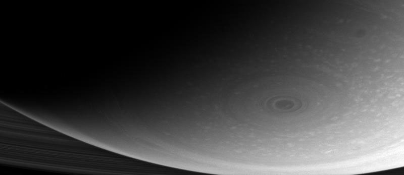Saturn from Below