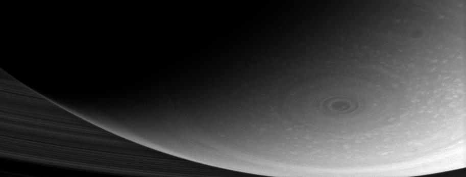 Saturn from Below
