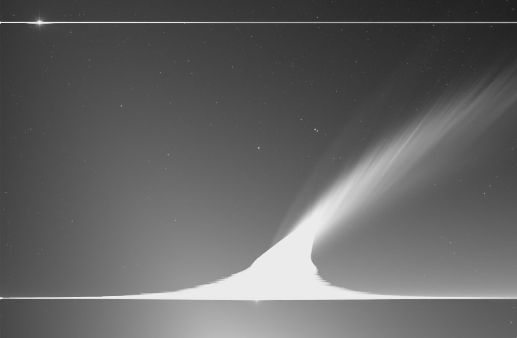 The Iron Tail of Comet McNaught