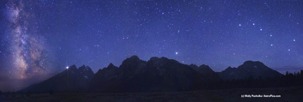 A Spectacular Sky Over the Grand Tetons