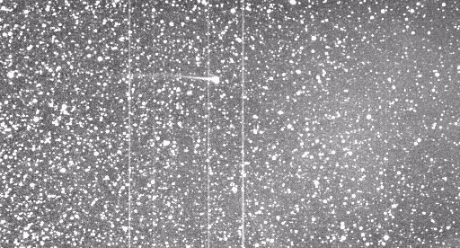 Comet Encke's Tail Ripped Off