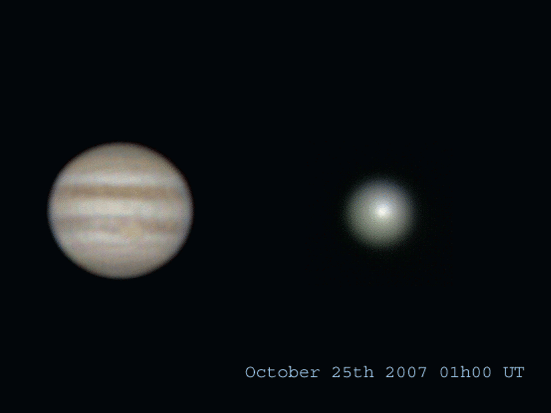 Comet Holmes' Coma Expands