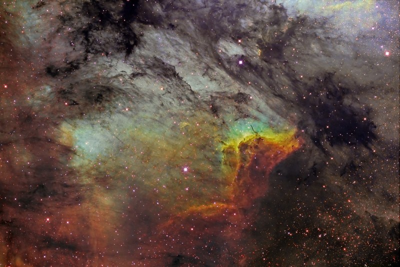 IC 5067 in the Pelican Nebula