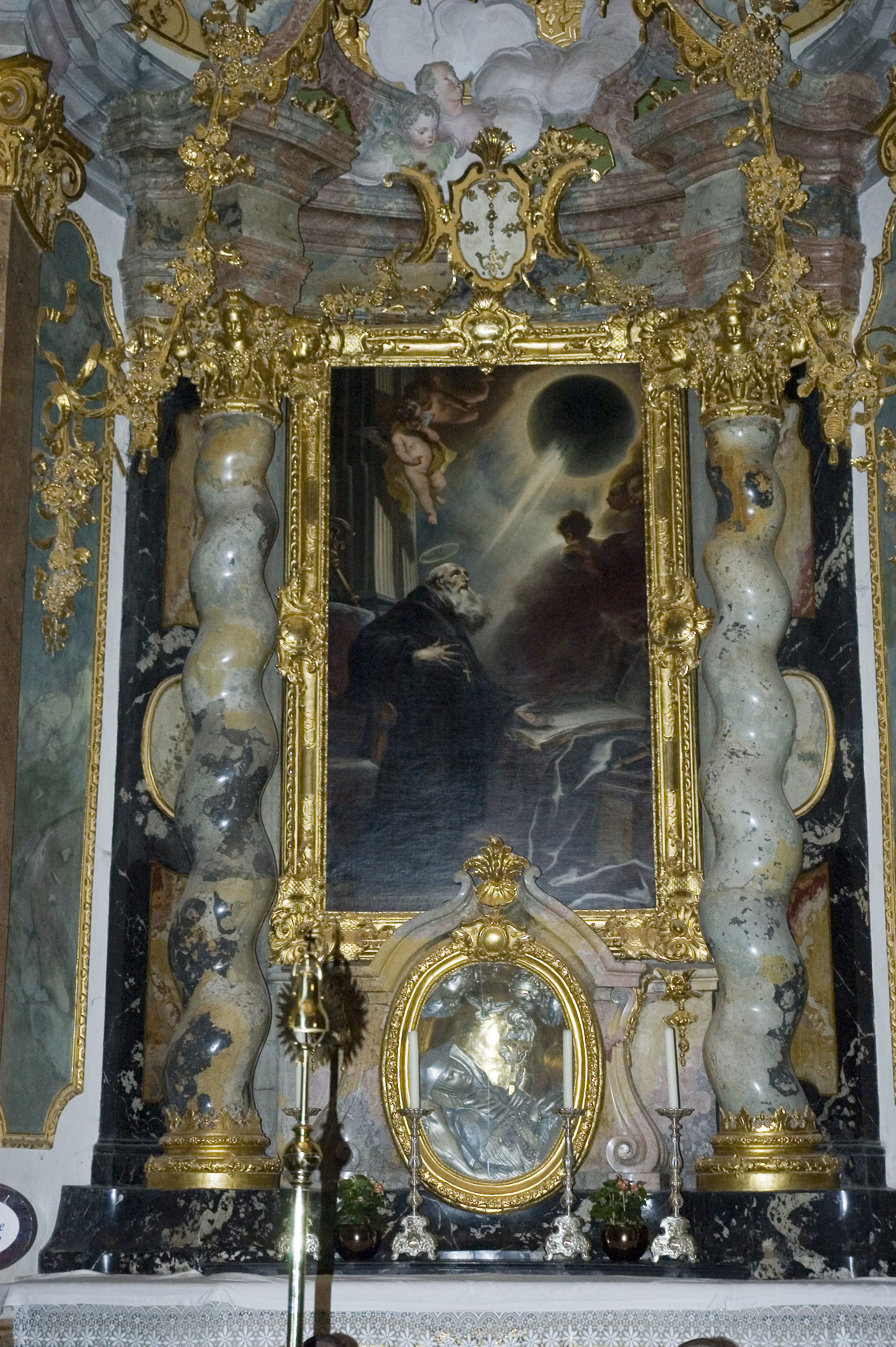 A Solar Eclipse Painting from the 1700s