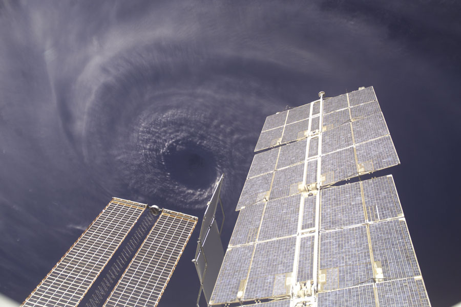 Hurricane Ivan from the Space Station