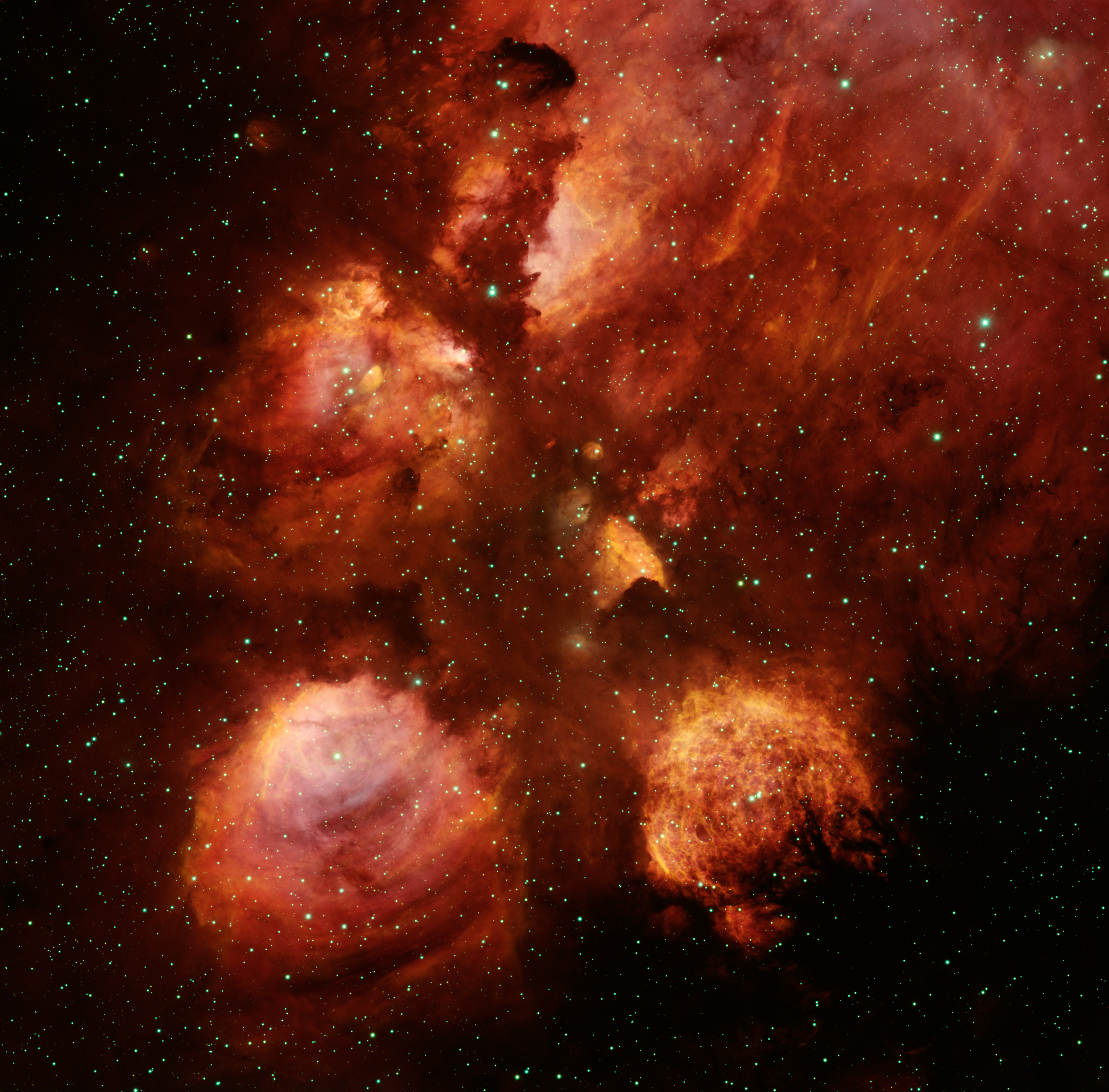 NGC 6334: The Cat's Paw Nebula