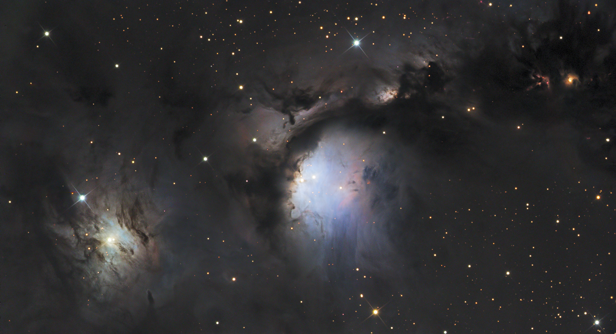 M78 and Reflecting Dust Clouds in Orion