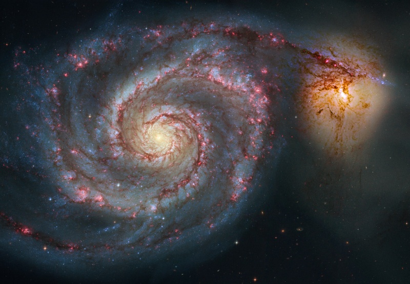 M51 Hubble Remix