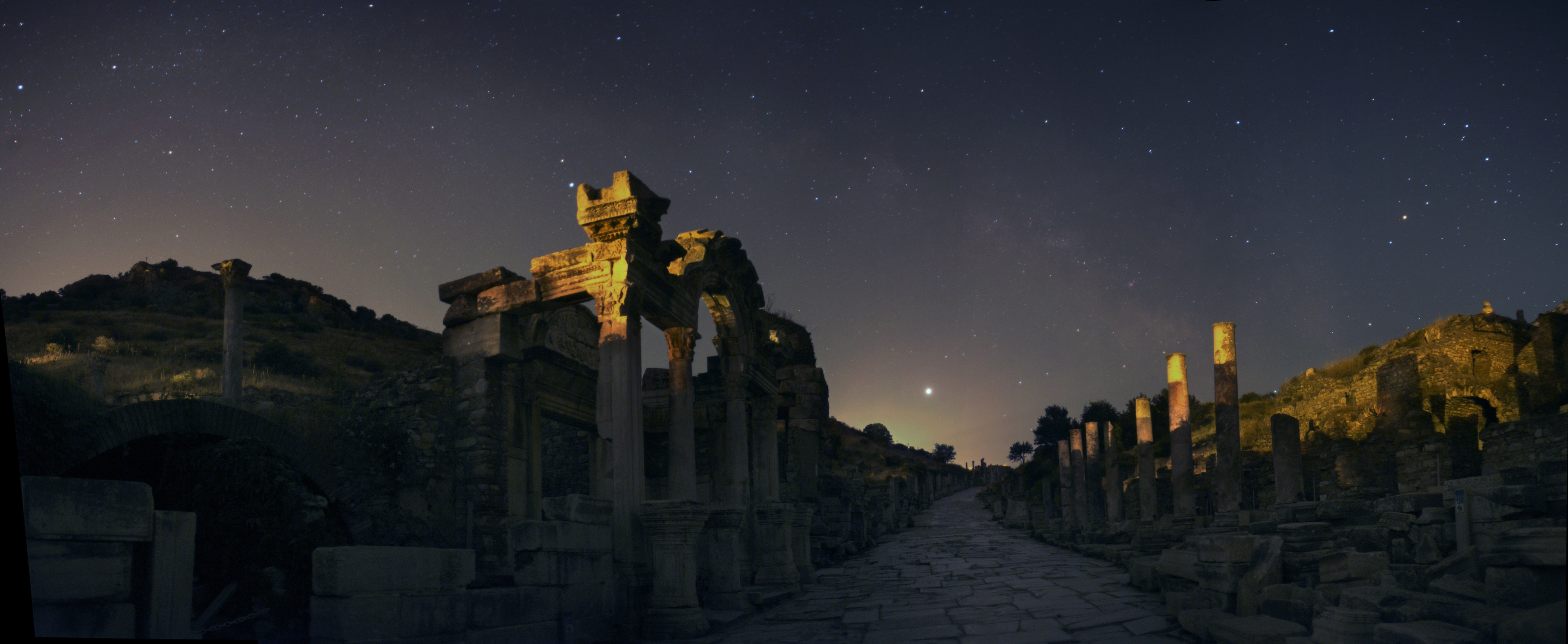 Jupiter over Ephesus