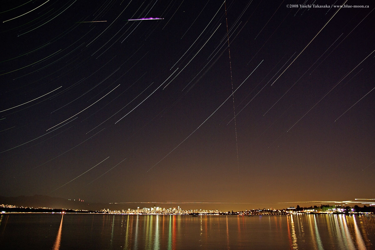 Perseid over Vancouver