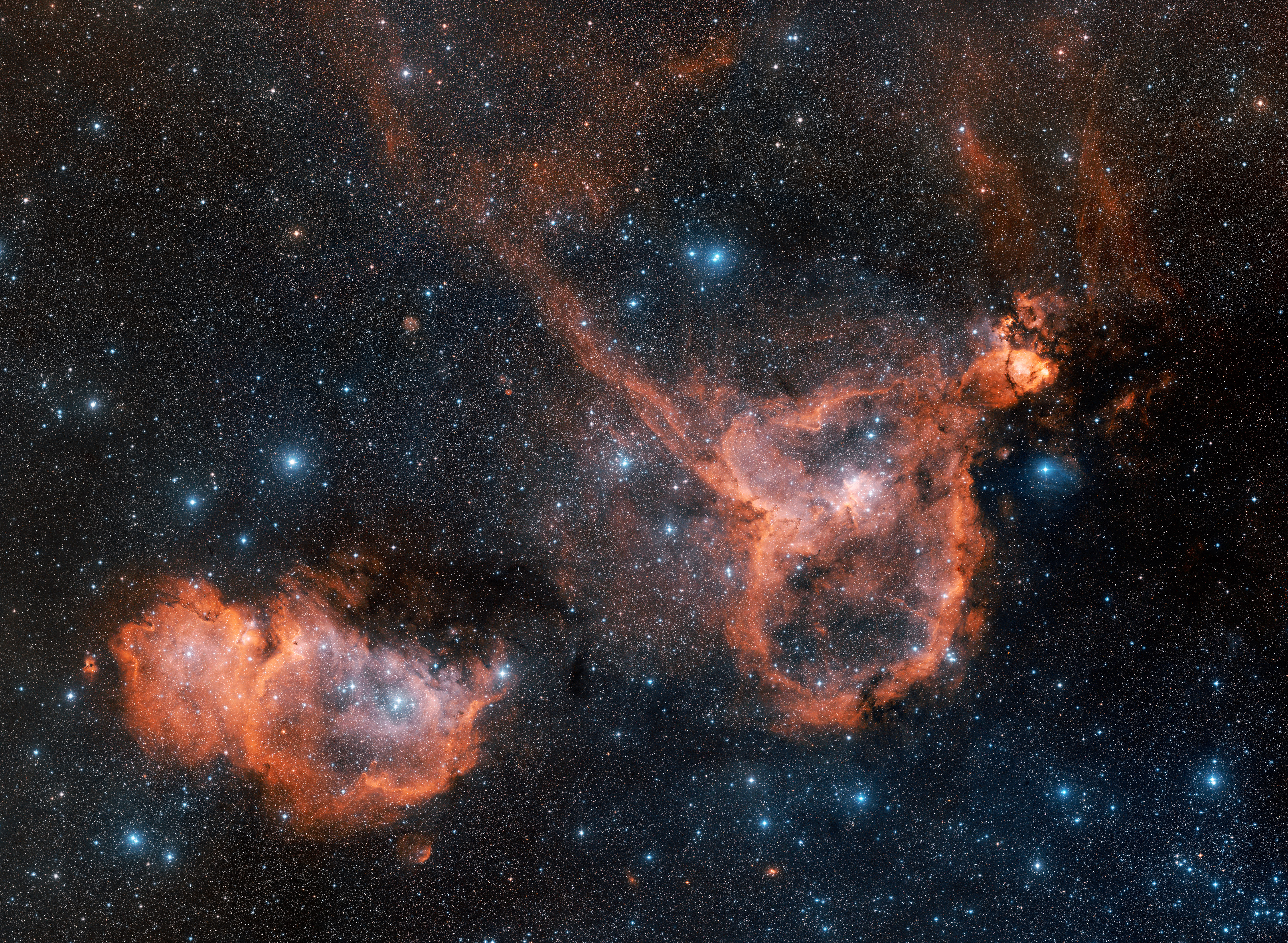 The Heart and Soul Nebulas
