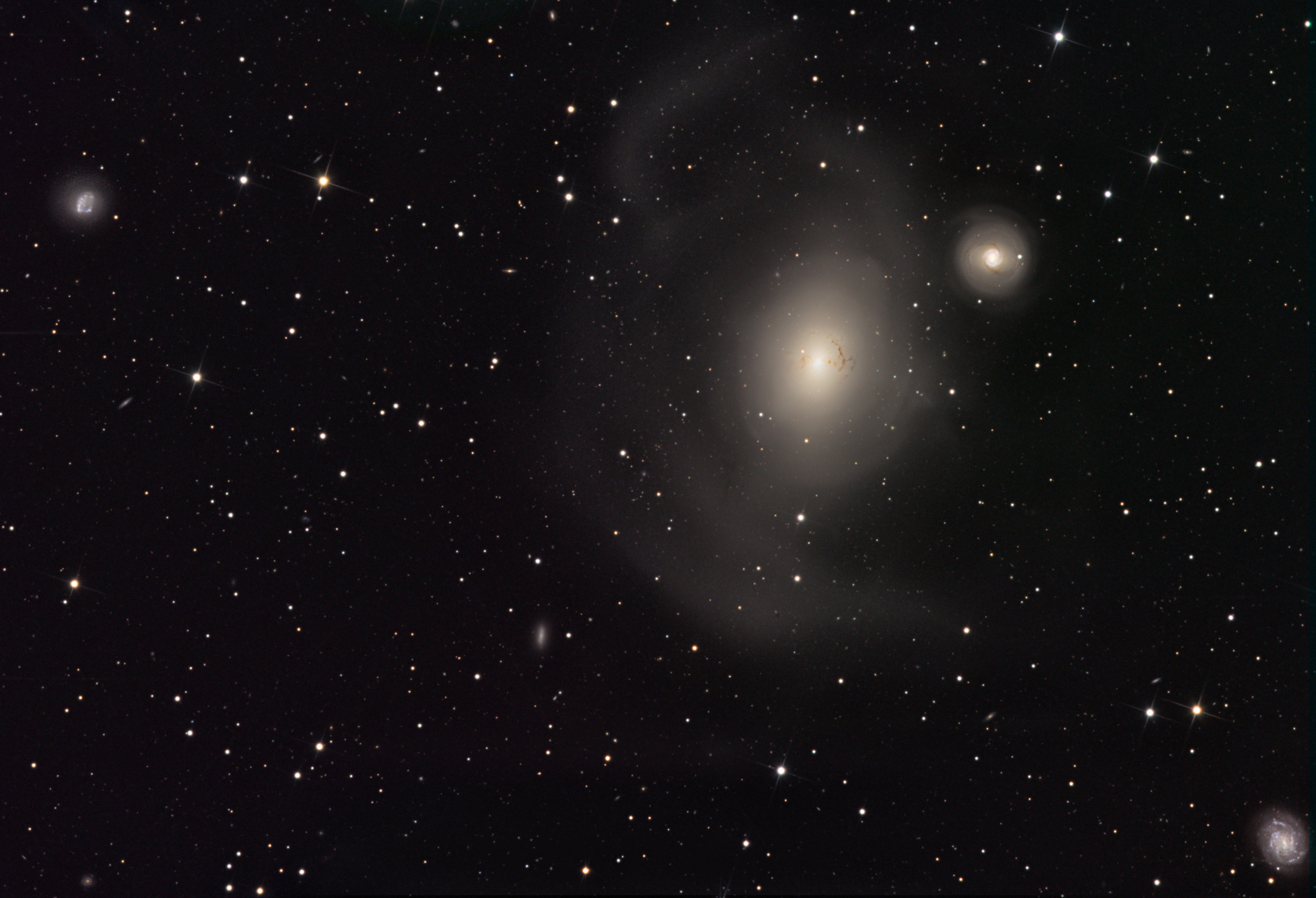 NGC 1316: After Galaxies Collide