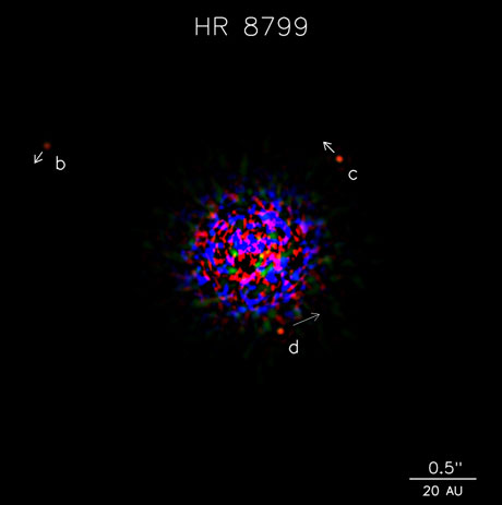 HR 8799: Discovery of a Multi-planet Star System