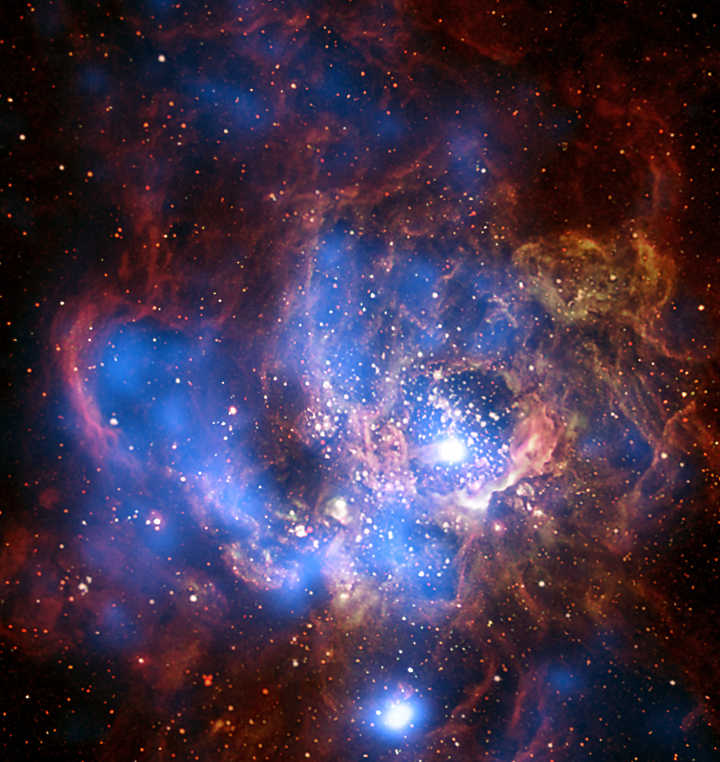 NGC 604: X-rays from a Giant Stellar Nursery