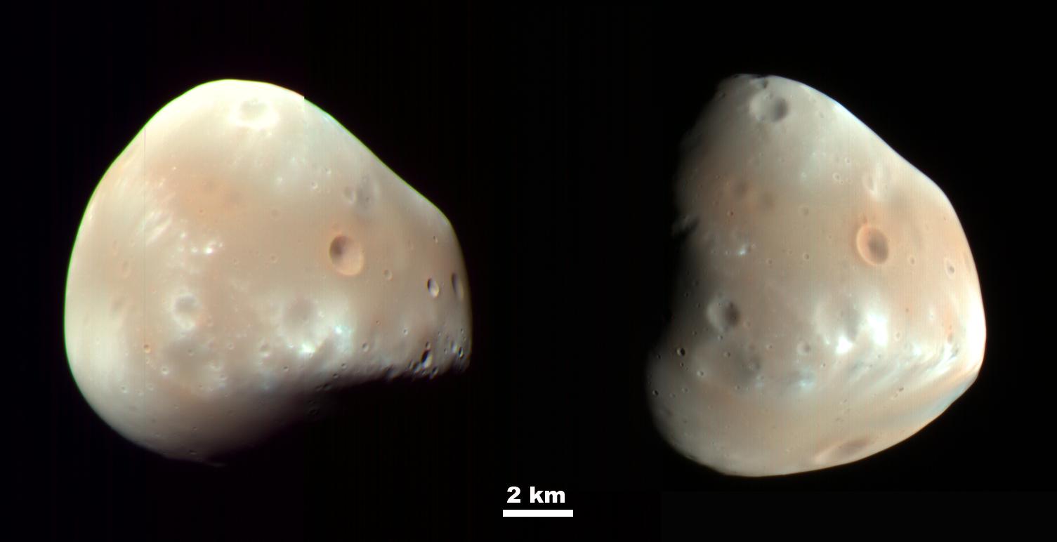 Martian Moon Deimos from MRO