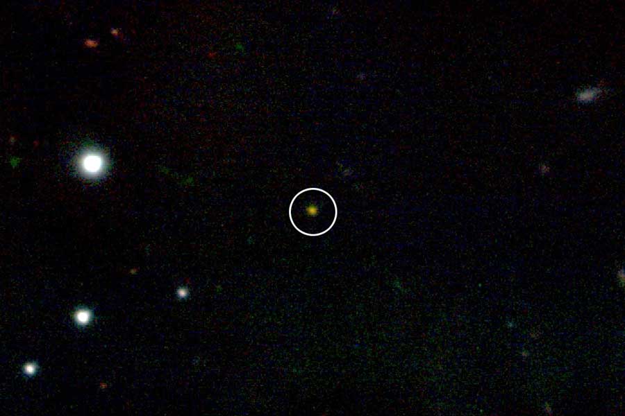 GRB 090423: The Farthest Explosion Yet Measured