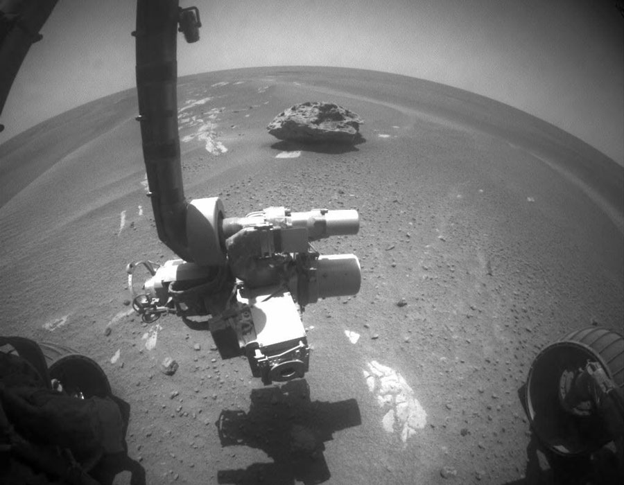 Block Island Meteorite on Mars