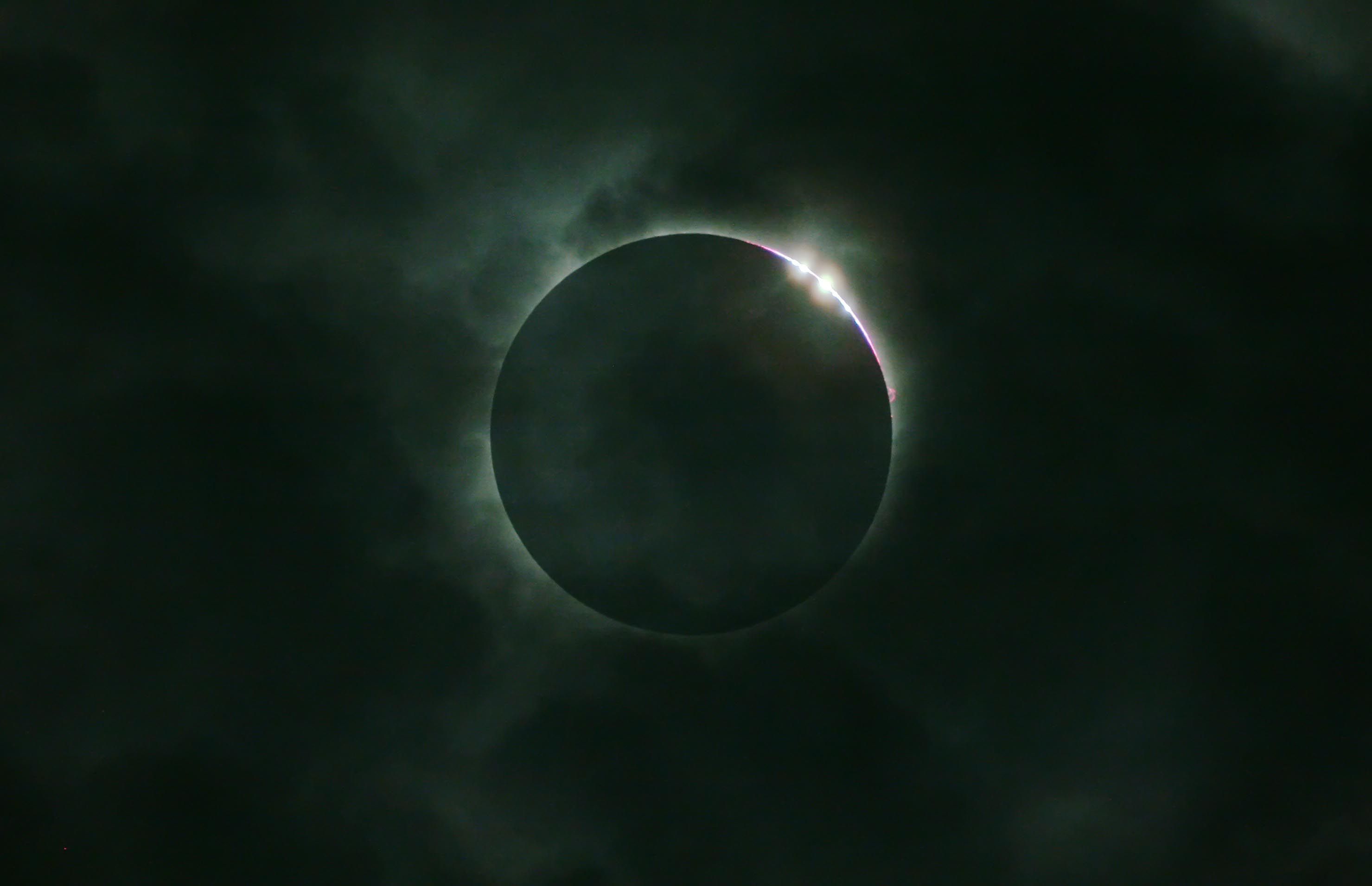 Diamonds in a Cloudy Sky