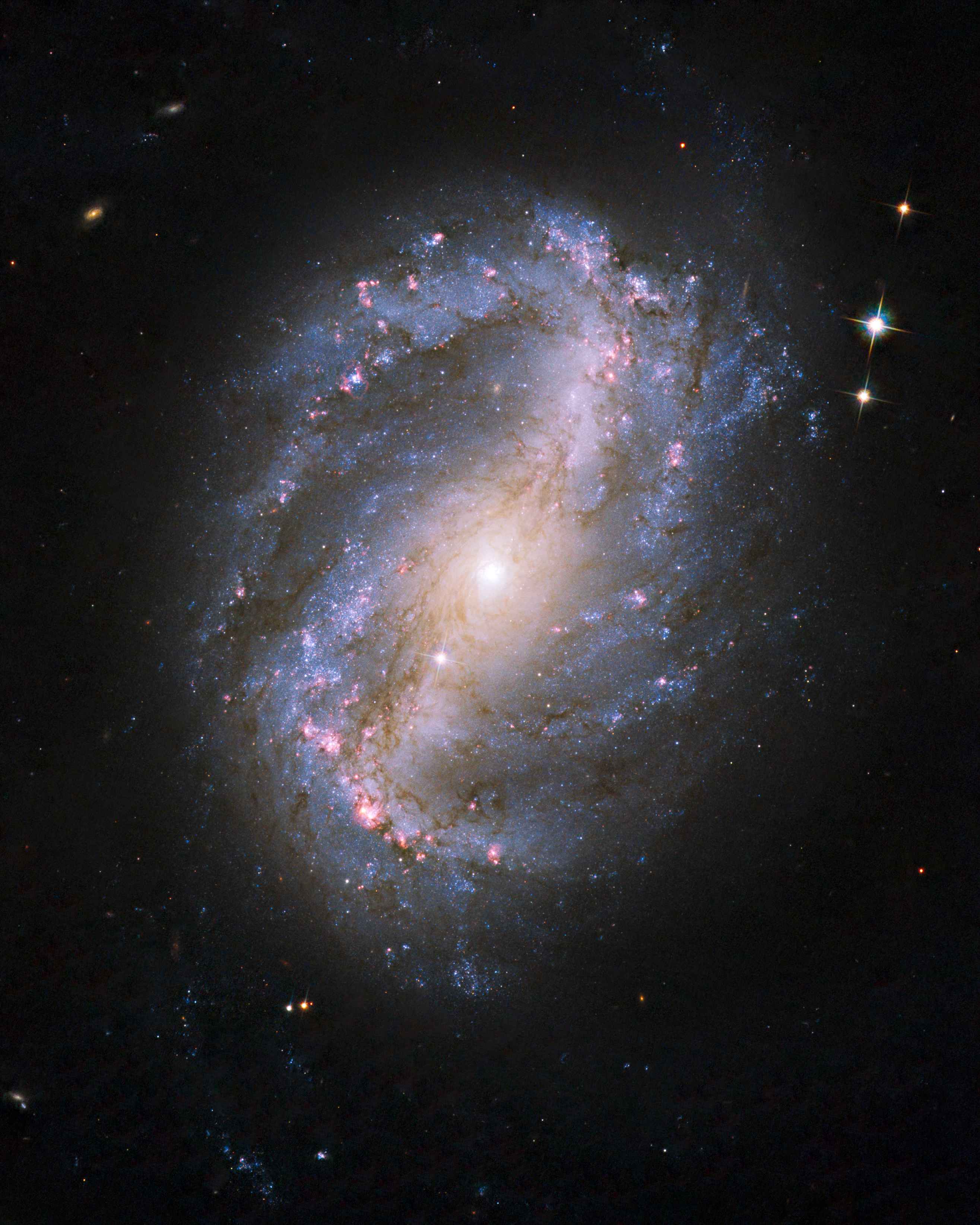 Barred Spiral Galaxy NGC 6217