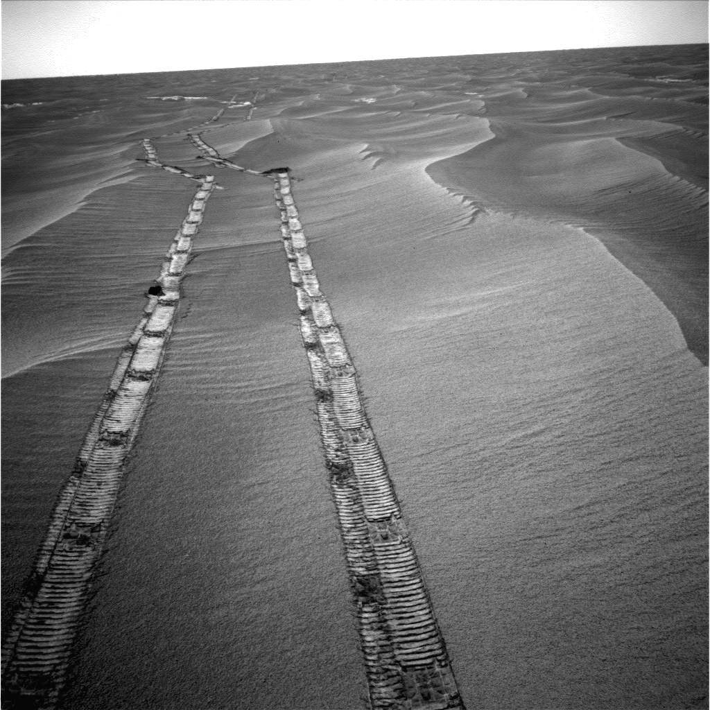 Looking Back Across Mars