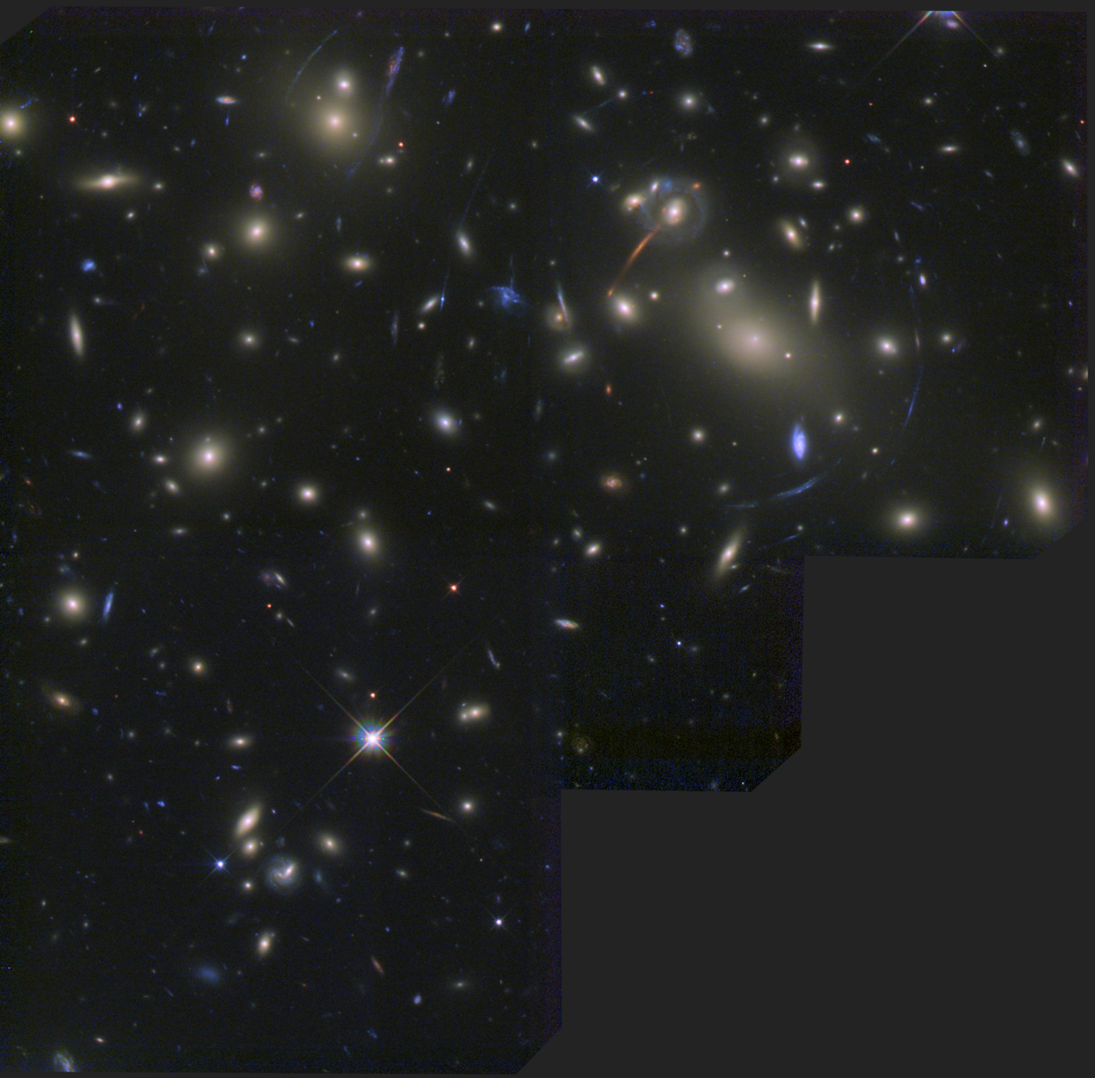 Abell 2218: A Galaxy Cluster Lens