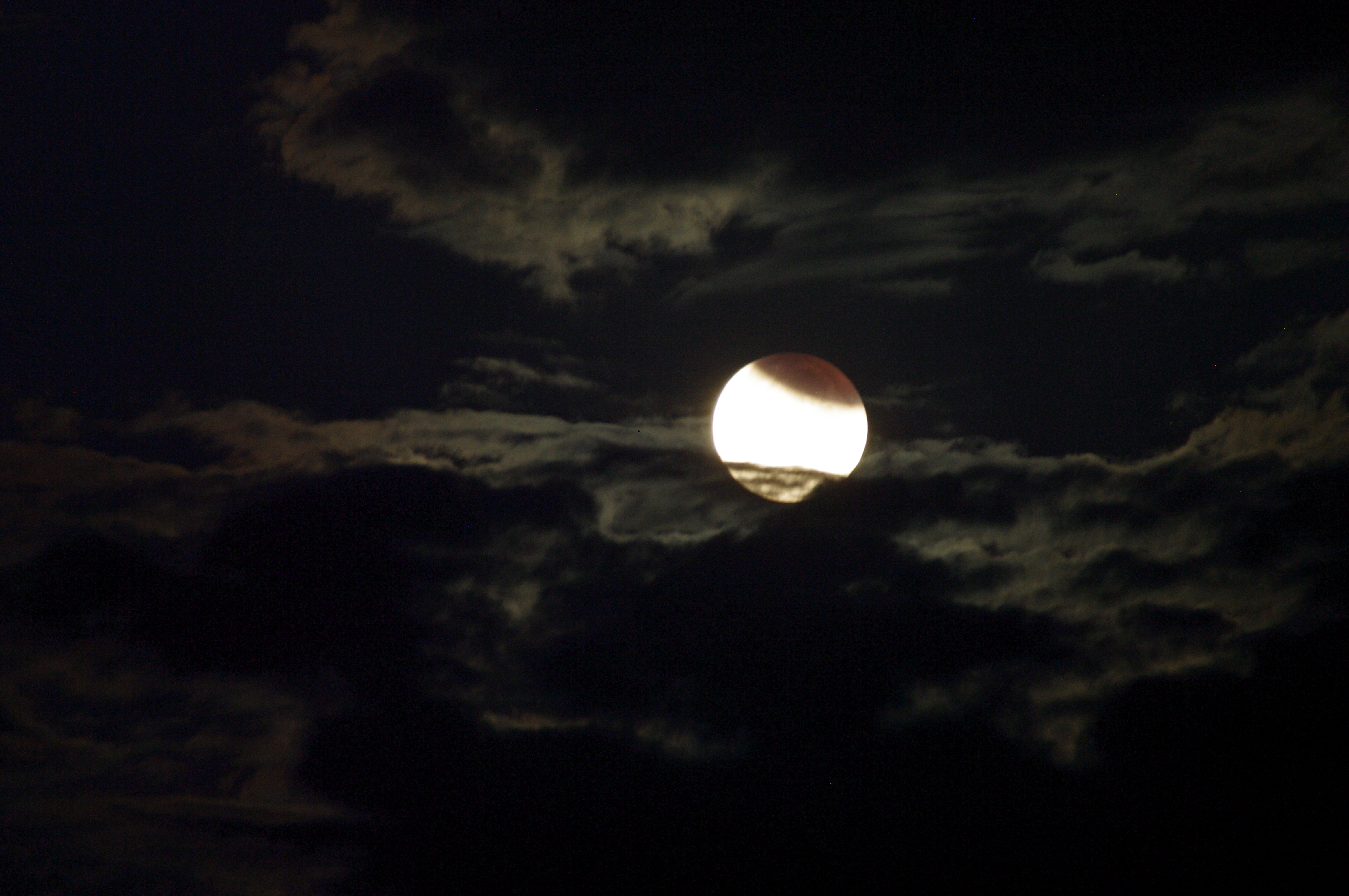 A Partial Lunar Eclipse