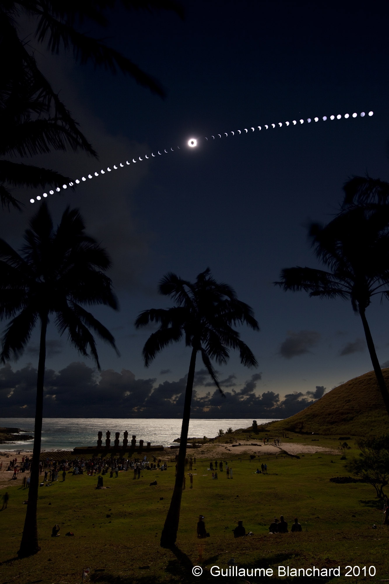 Eclipse on the Beach