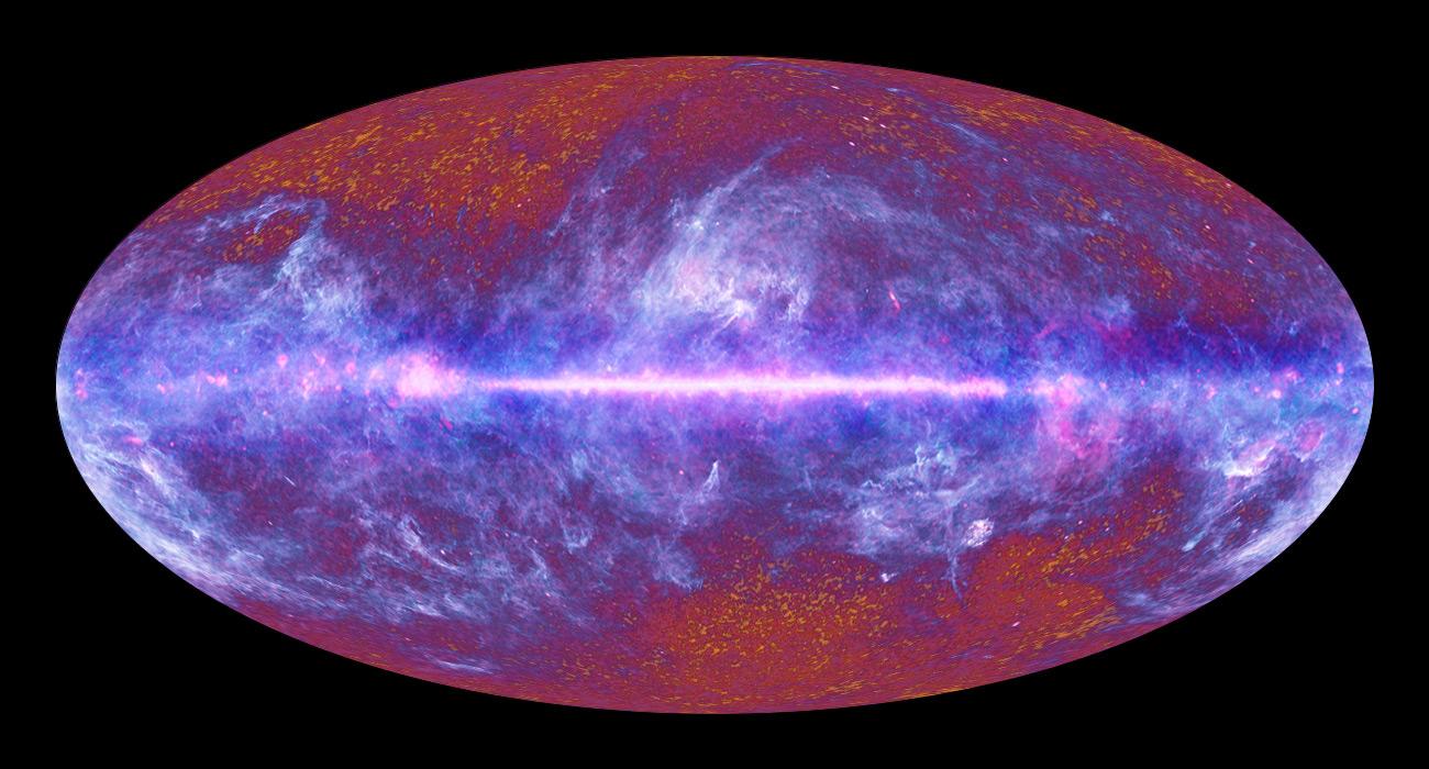 Microwave Milky Way