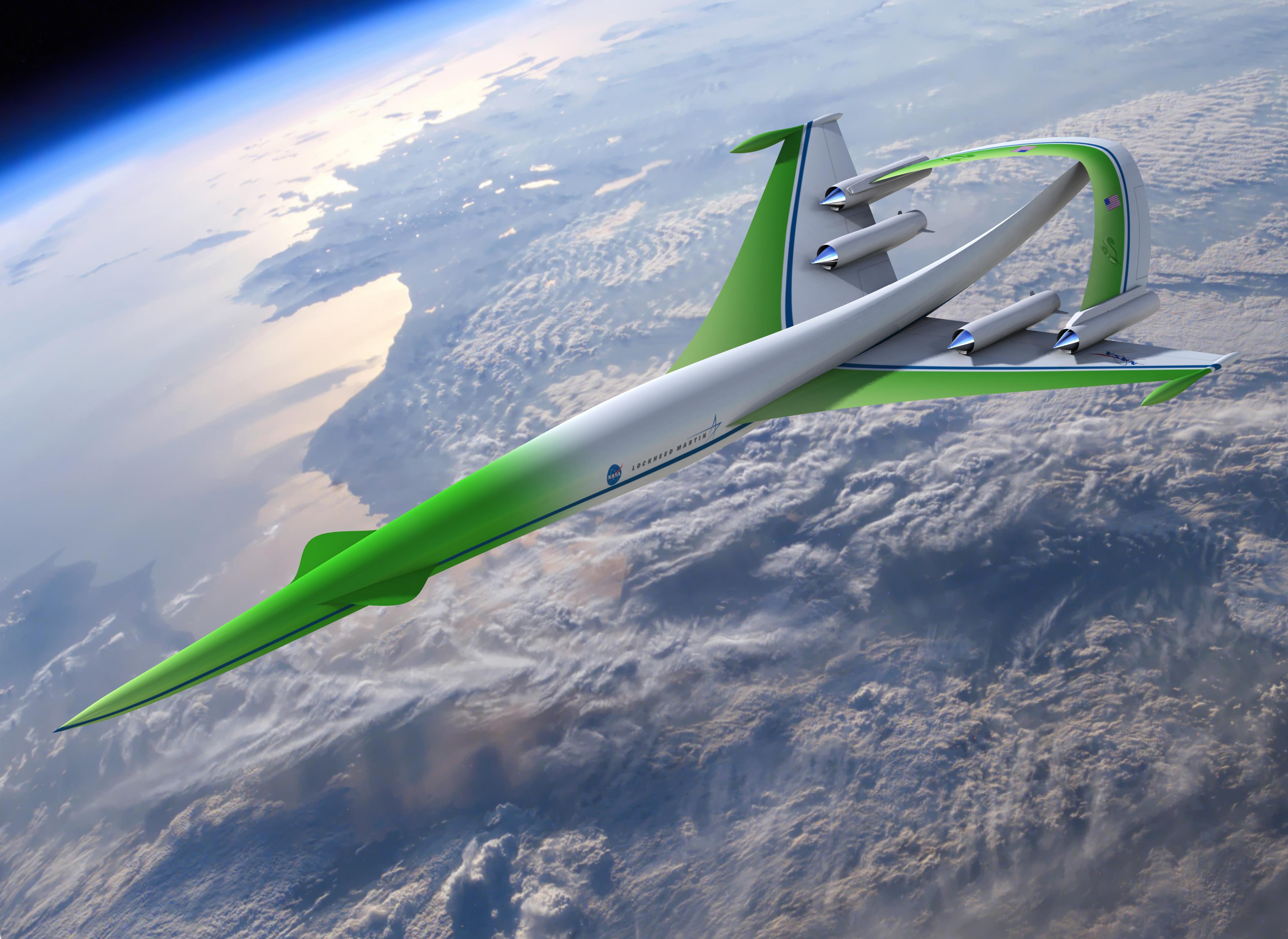 Concept Plane: Supersonic Green Machine