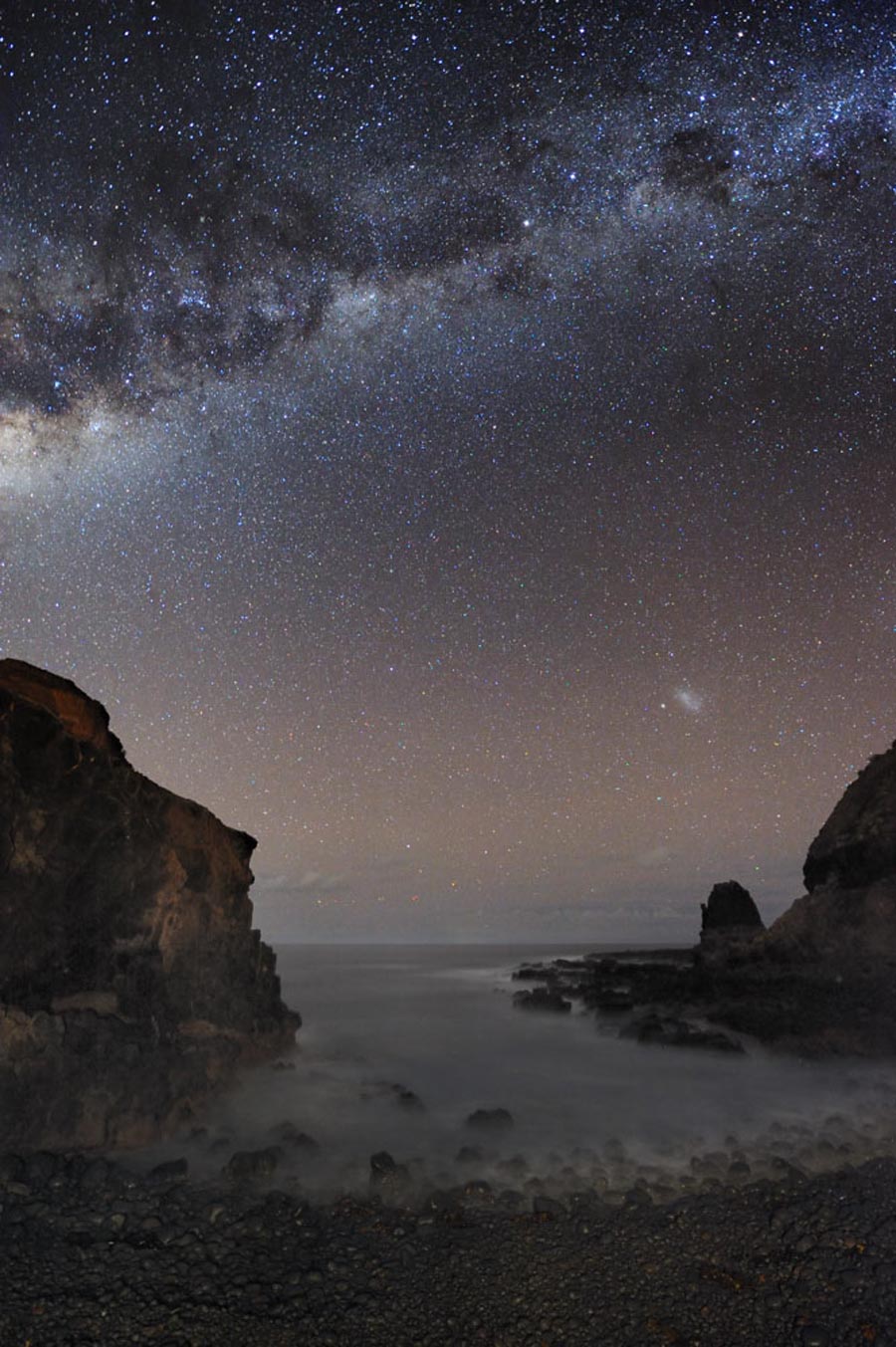 The Milky Way Over Pulpit Rock