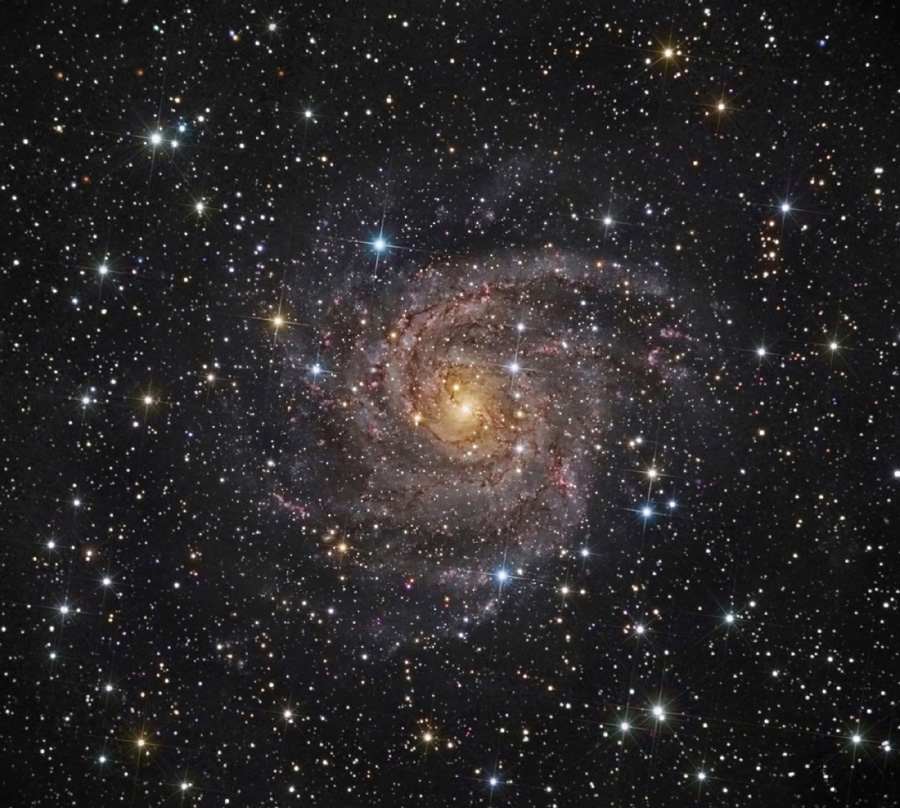 Hidden Galaxy IC 342