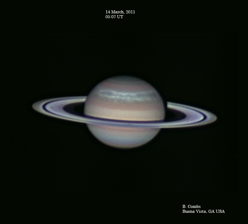 Saturn's Serpent Storm