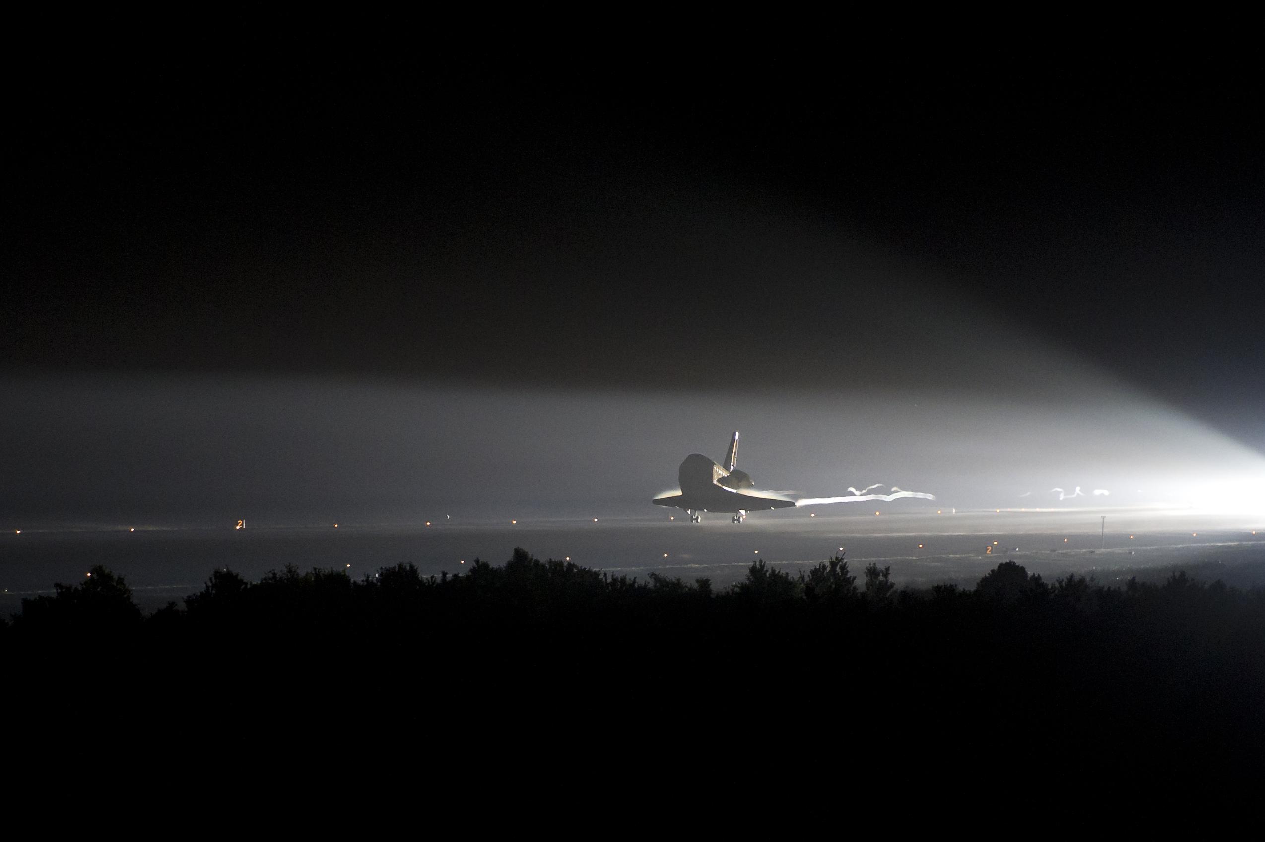 A Last Landing for Space Shuttle Endeavour