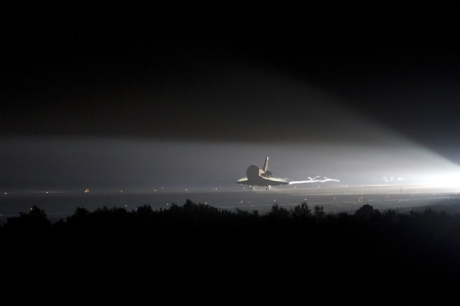 A Last Landing for Space Shuttle Endeavour
