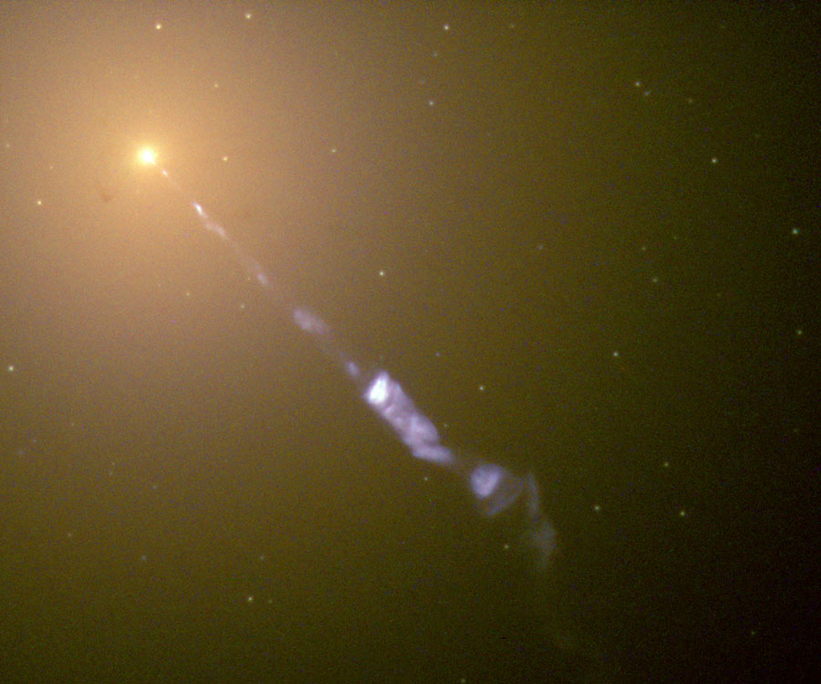 A Jet from Galaxy M87