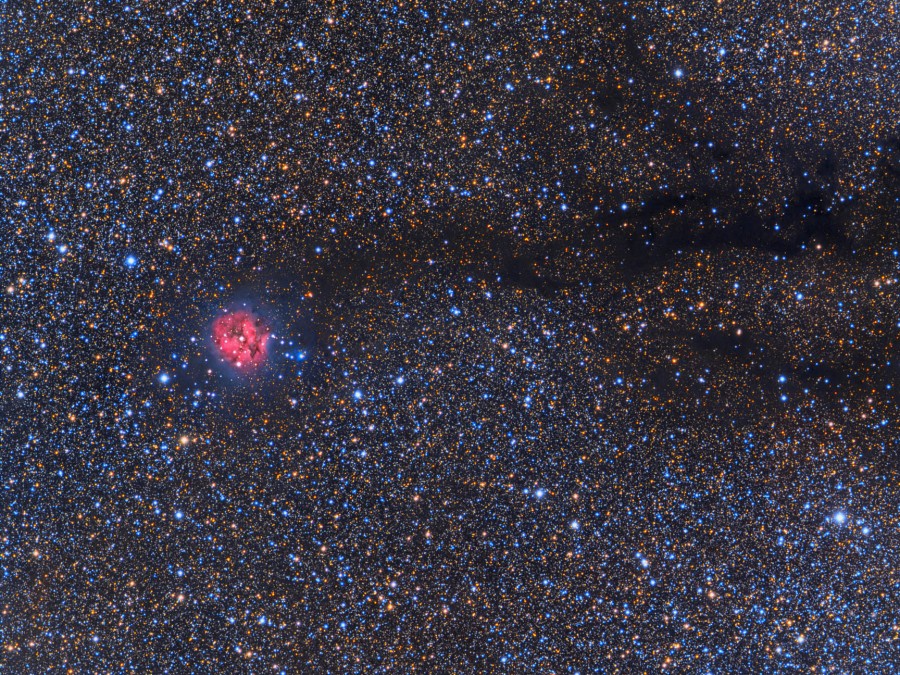 Cocoon Nebula Wide Field