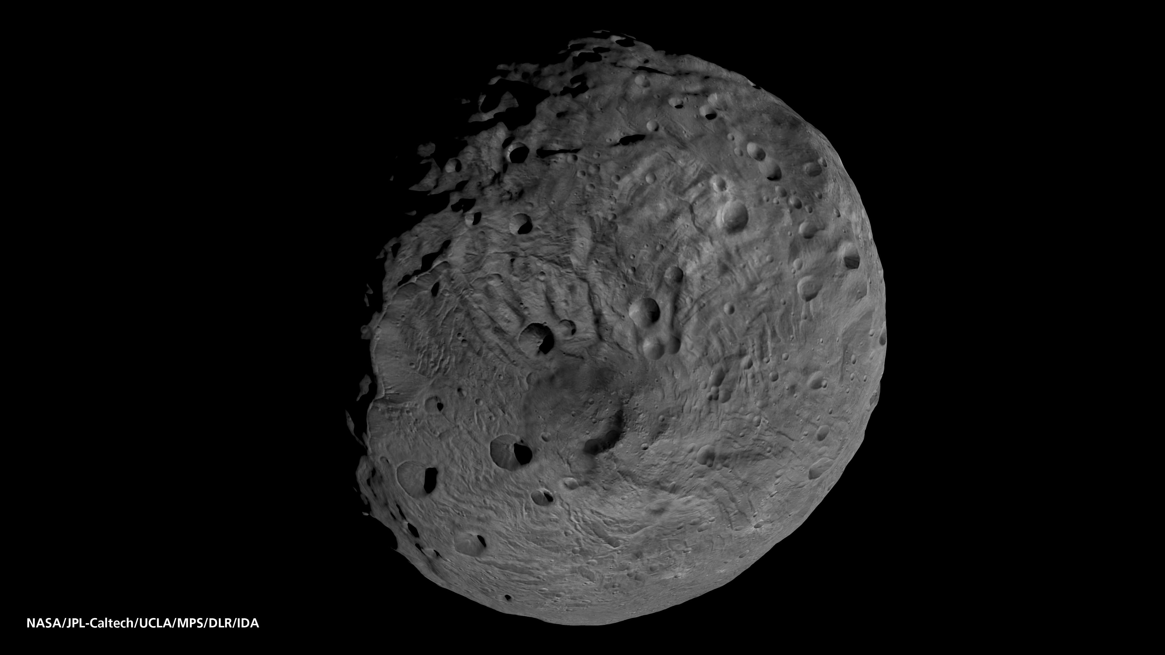 The South Pole of Asteroid Vesta