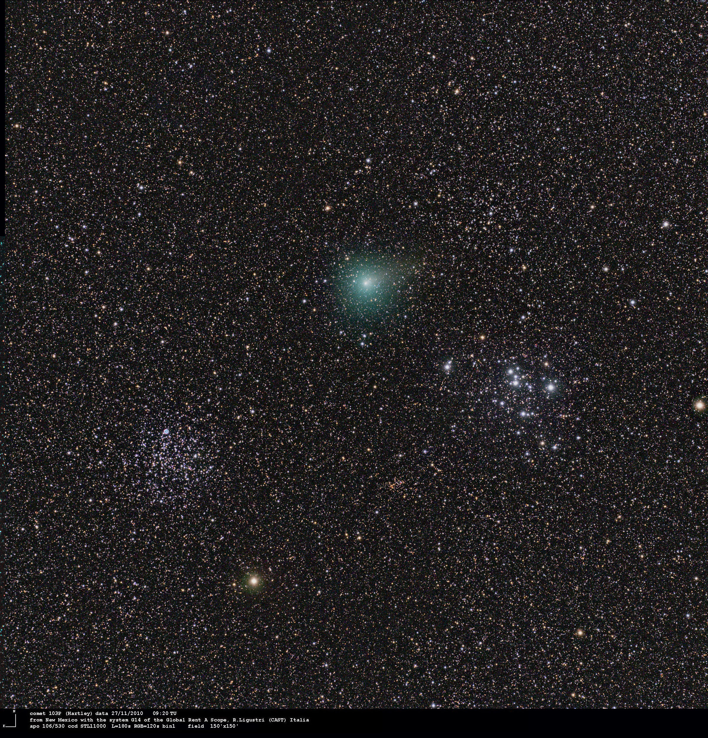 The Comet Hartley 2 Cruise