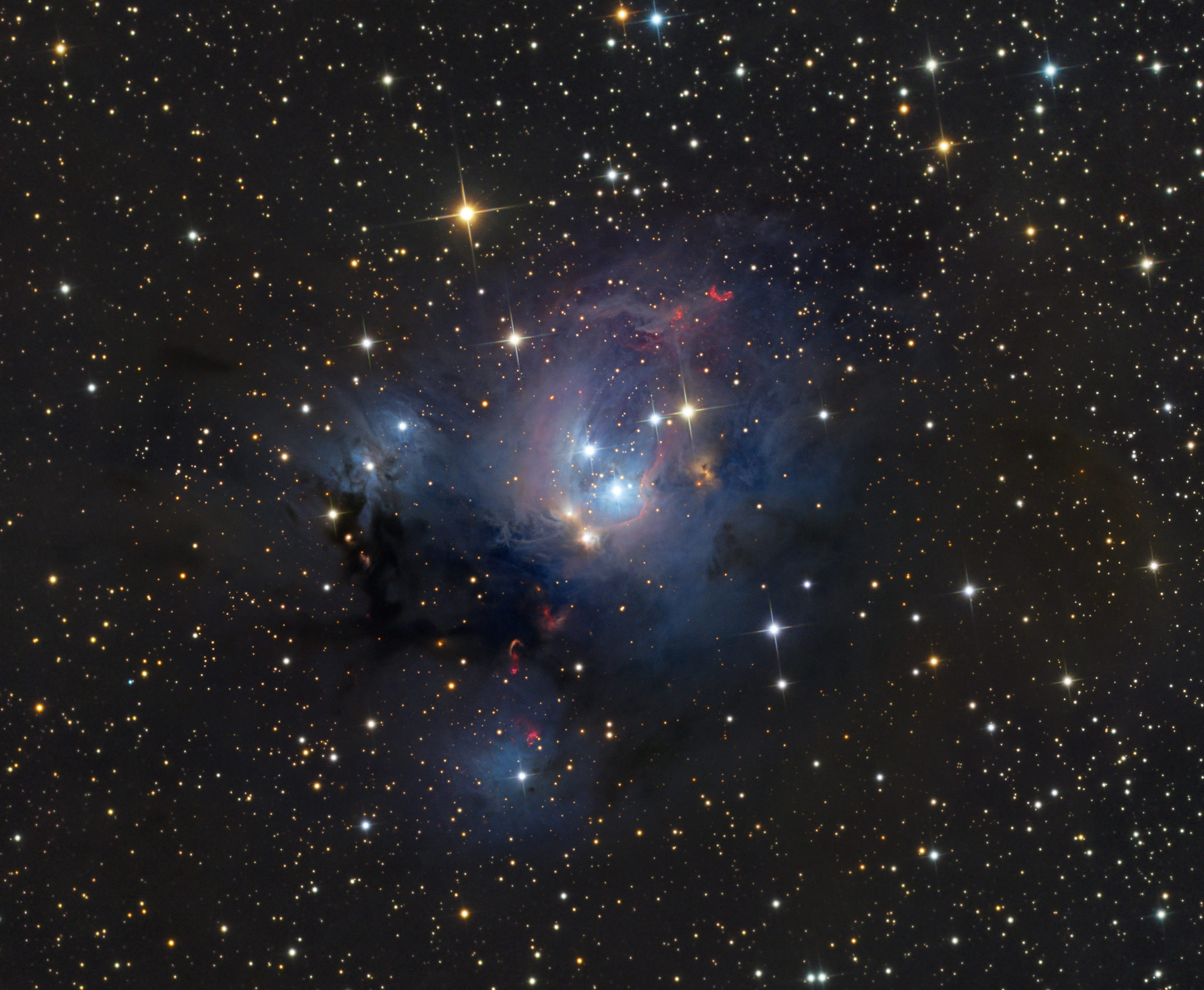Young Suns of NGC 7129